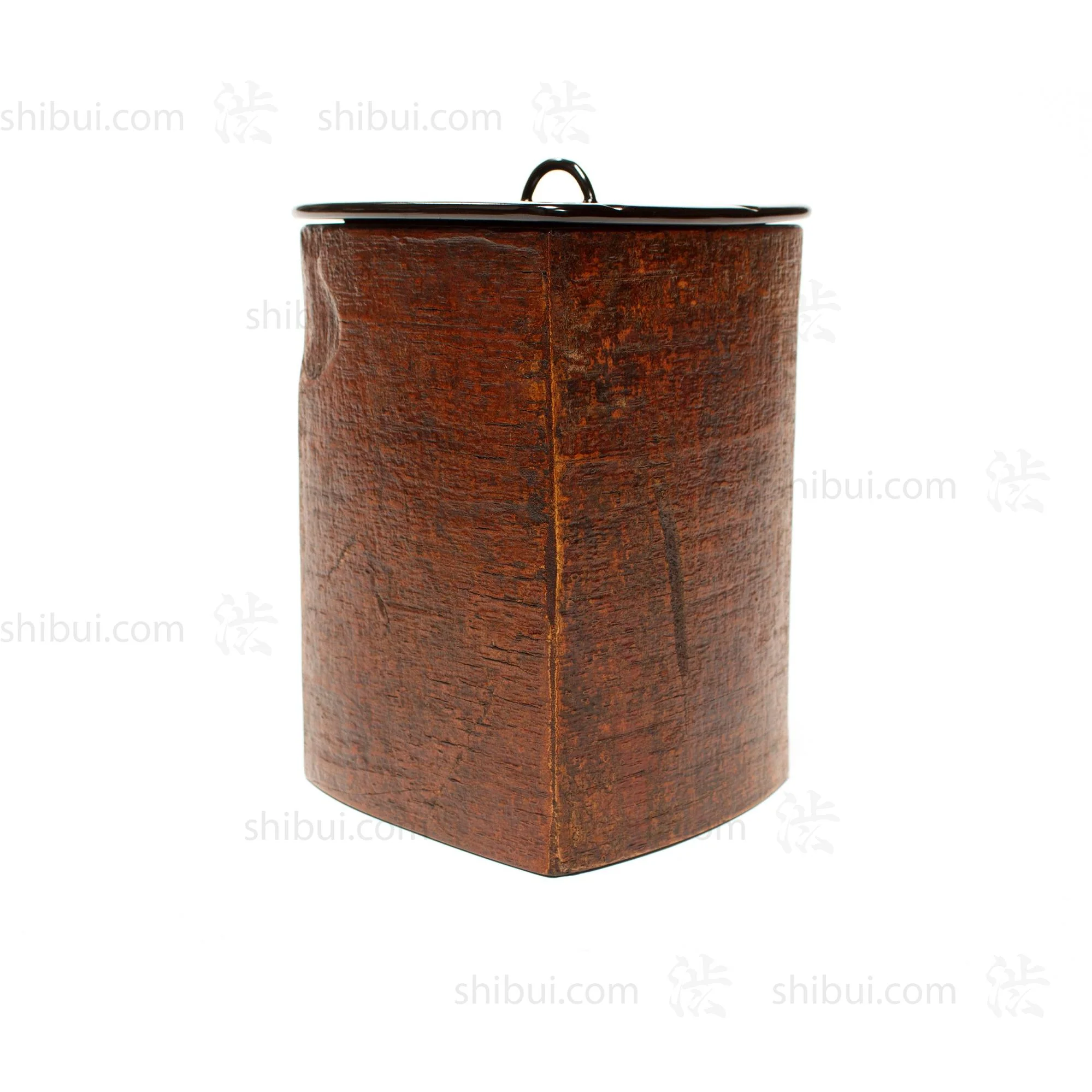 Wajima Lacquer Mizusashi by Wakashimakin | Fresh Water Jar for Tea Ceremony - Image 12