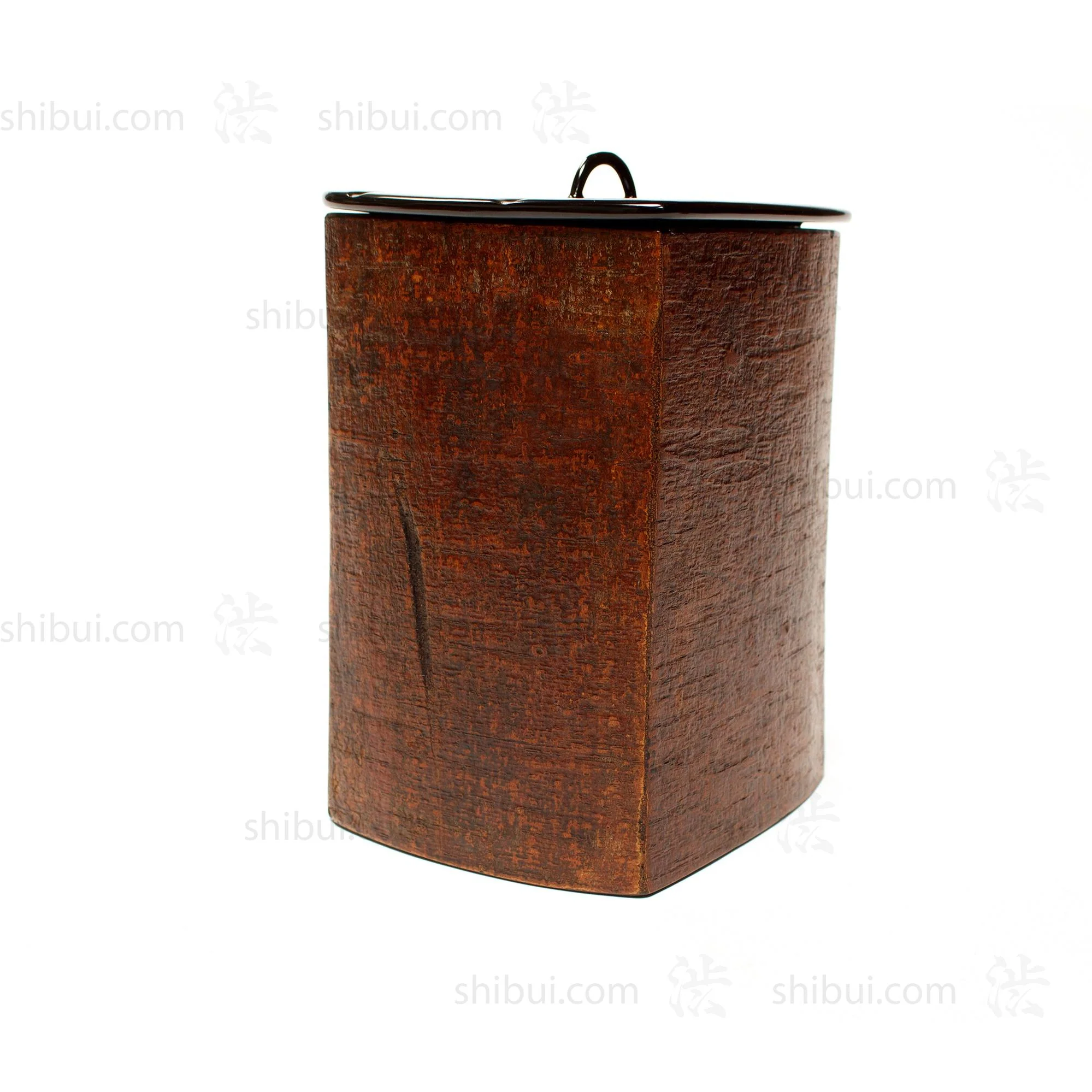 Wajima Lacquer Mizusashi by Wakashimakin | Fresh Water Jar for Tea Ceremony - Image 9