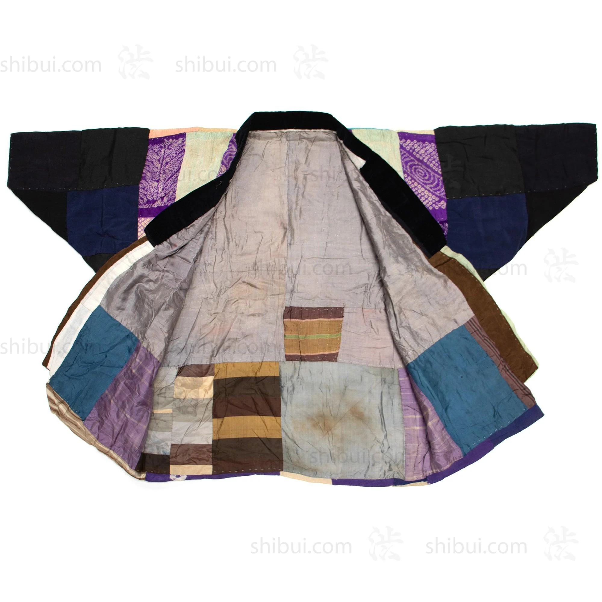 Yosegire Hanjuban with Shibori - Image 4