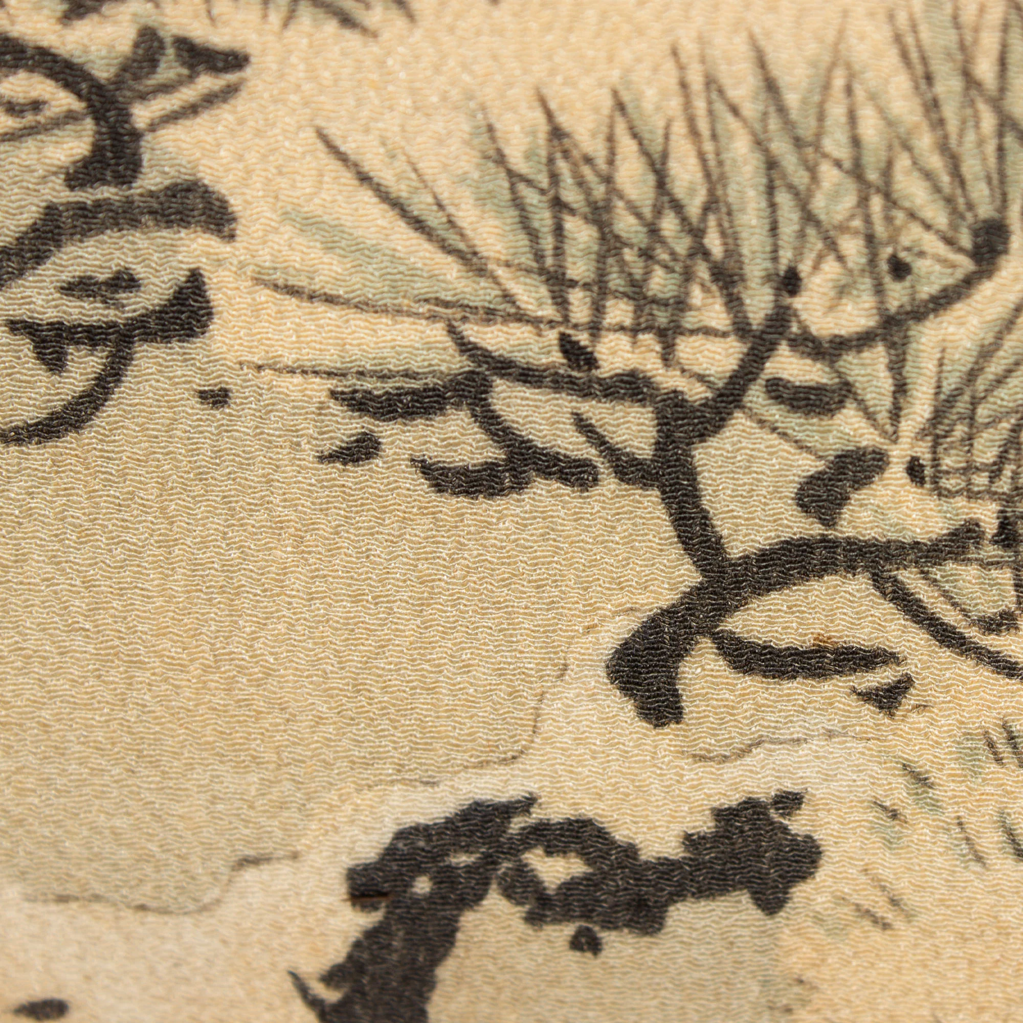 Yuzen Chirimen Silk Textile Fragments - Image 5